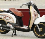 Modifikasi Motor Matic Honda Scoopy