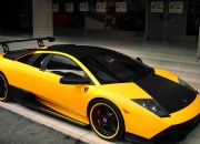 Gambar Mobil Lamborghini Warna Kuning Hitam