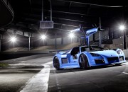 Gambar Wallpaper Mobil Sport Lamborghini di Malam Hari