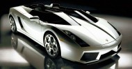 Gambar Wallpaper Mobil Sport Lamborghini Hitam Putih