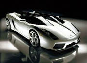 Gambar Wallpaper Mobil Sport Lamborghini Hitam Putih