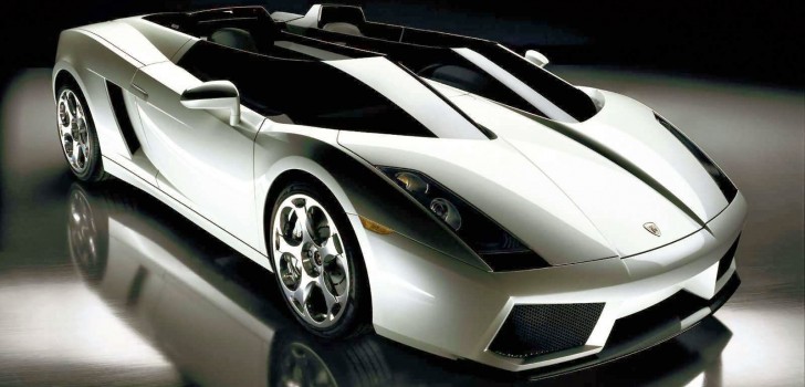 Gambar Wallpaper Mobil Sport Lamborghini Hitam Putih