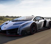 Gambar Wallpaper Mobil Sport Lamborghini Melaju di Aspal