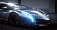 Wallpaper Mobil Sport Lamborghini Lampu Depan Nyala