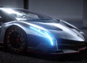 Wallpaper Mobil Sport Lamborghini Lampu Depan Nyala