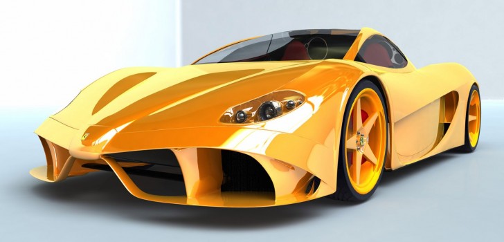 Wallpaper Mobil Sport Lamborghini Velg Kuning