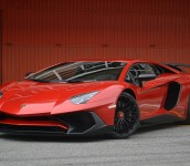 Lamborghini Aventador Warna Merah 2016