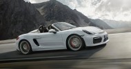 Mobil Porsche Boxster Foto Bagus Warna Putih