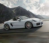 Mobil Porsche Boxster Foto Bagus Warna Putih