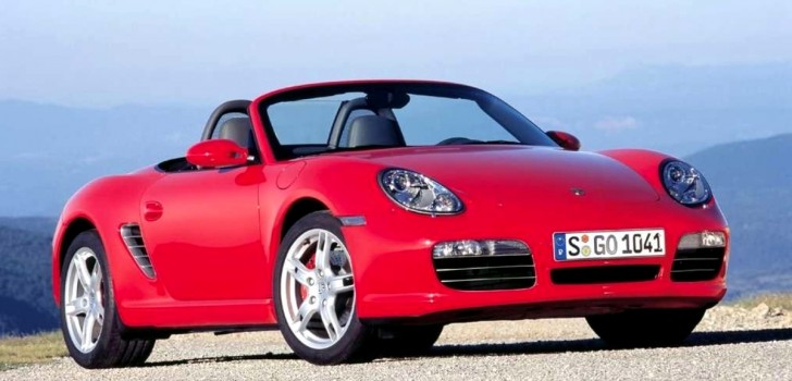 Mobil Porsche Boxster Merah Best Foto