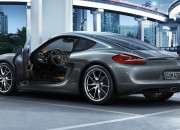 Porsche Cayman Abu-abu