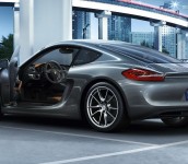 Porsche Cayman Abu-abu