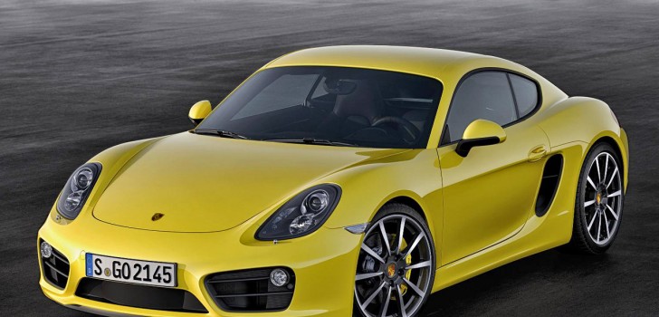 Porsche Cayman Kuning