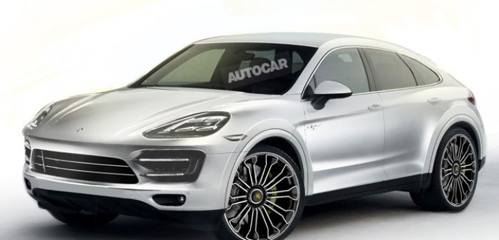 Porsche New Cayenne Putih Samping Depan