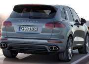 Porsche New Cayenne Tampak Belakang