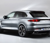 Porsche New Cayenne Tampak Samping