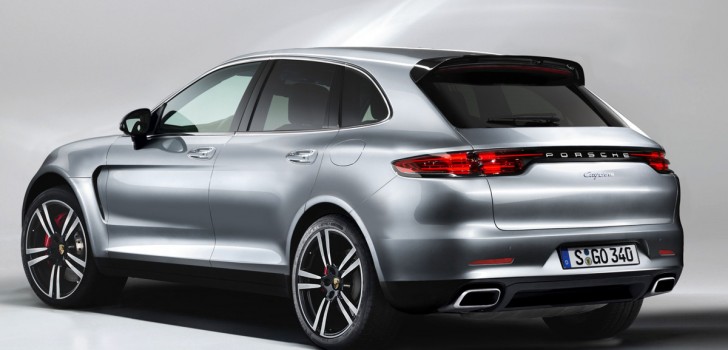 Porsche New Cayenne Tampak Samping
