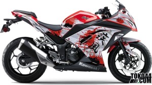 Foto Modifikasi Motor Kawasaki Ninja 250cc Foto Modifikasi Motor Kawasaki Ninja 250cc