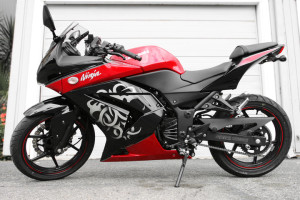 Foto Modifikasi Motor Kawasaki Ninja 250cc Foto Modifikasi Motor Kawasaki Ninja 250cc
