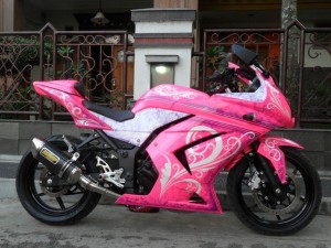 Foto Modifikasi Motor Kawasaki Ninja 250cc Foto Modifikasi Motor Kawasaki Ninja 250cc