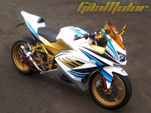 Foto Modifikasi Motor Kawasaki Ninja 250cc Foto Modifikasi Motor Kawasaki Ninja 250cc