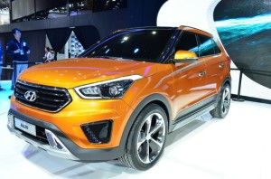 Hyundai ix25 Concept Gold