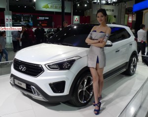 Hyundai ix25 Concept white